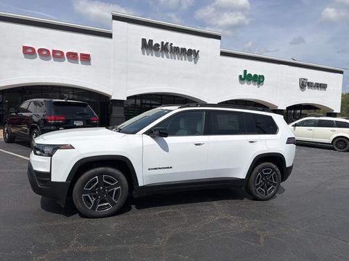Bright White Clearcoat 2026 Jeep Cherokee Limited
