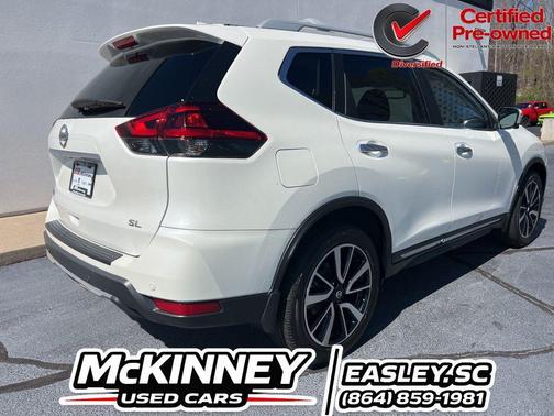 Pearl White Tricoat 2020 Nissan Rogue SL
