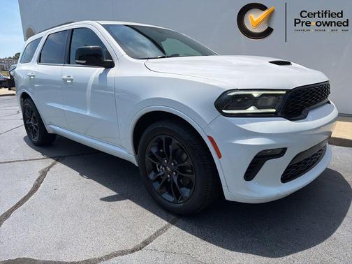White Knuckle Clearcoat 2021 Dodge Durango GT Plus