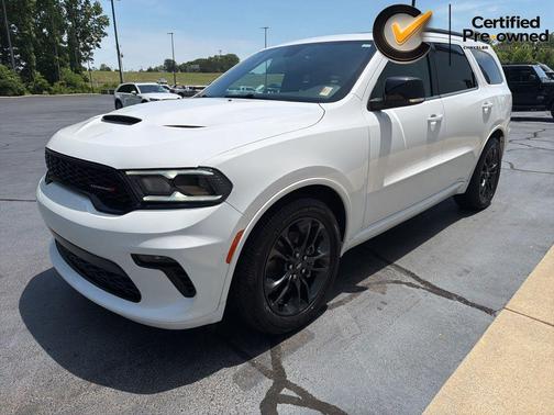 White Knuckle Clearcoat 2021 Dodge Durango GT Plus