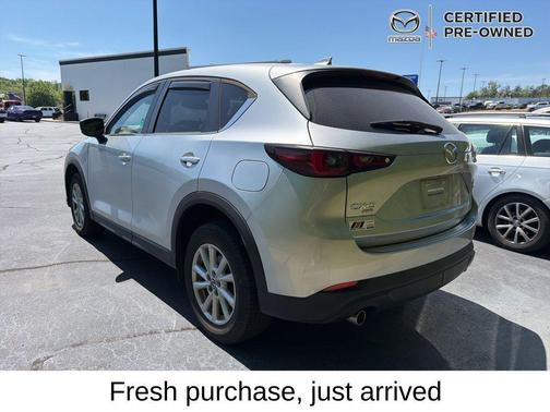 Sonic Silver Metallic 2023 Mazda CX-5 2.5 S Preferred Package