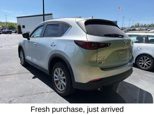 Sonic Silver Metallic 2023 Mazda CX-5 2.5 S Preferred Package