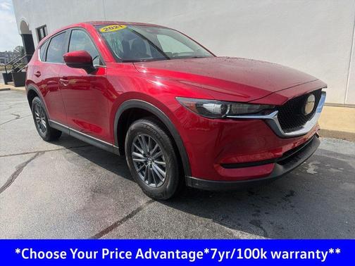 Soul Red Crystal Metallic 2021 Mazda CX-5 Touring
