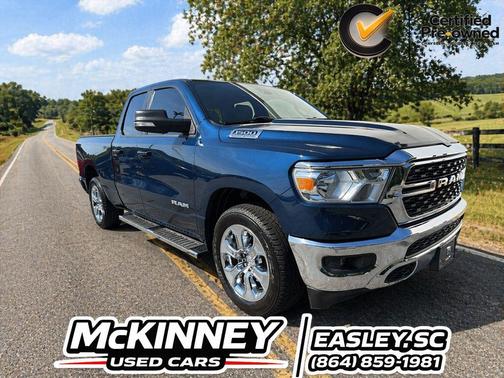 Patriot Blue Pearlcoat 2022 RAM 1500 Big Horn/Lone Star