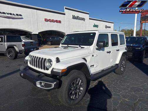 bright white clearcoat 2026 Jeep Wrangler 4-Door Sahara 4x4