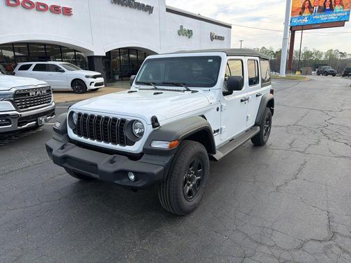 Bright White Clearcoat 2026 Jeep Wrangler Sport