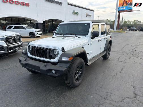 Bright White Clearcoat 2026 Jeep Wrangler Sport