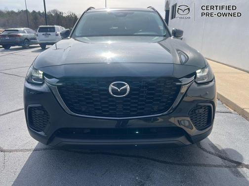 Jet Black Mica 2025 Mazda CX-70 3.3 Turbo Preferred Package