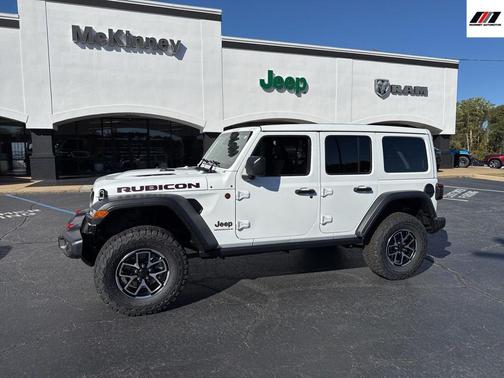 Bright White Clearcoat 2026 Jeep Wrangler Rubicon