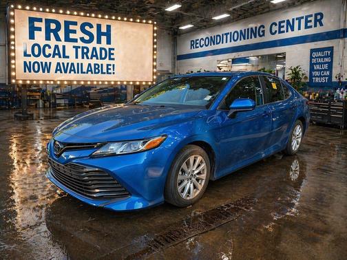 Blue Streak Metallic 2020 Toyota Camry LE