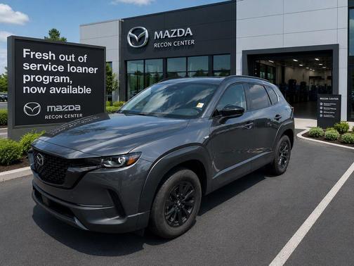 Machine Gray Metallic 2025 Mazda CX-50 Hybrid Premium Package