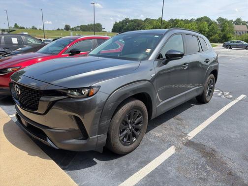 Machine Gray Metallic 2025 Mazda CX-50 Hybrid Premium Package