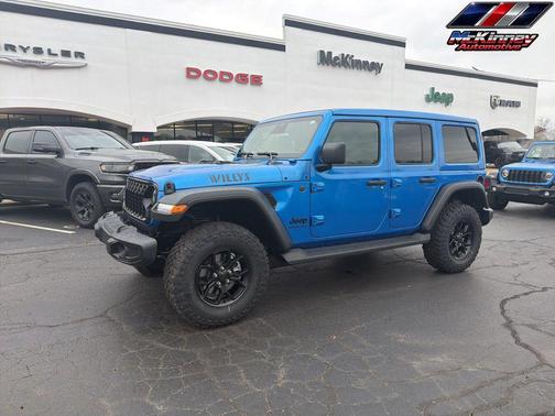 Hydro Blue Pearlcoat 2026 Jeep Wrangler Willys