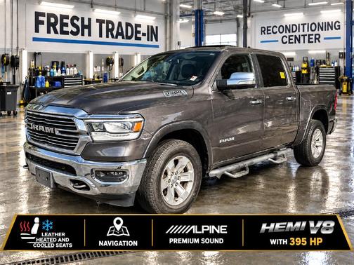 Granite Crystal Metallic Clearcoat 2020 RAM 1500 Laramie
