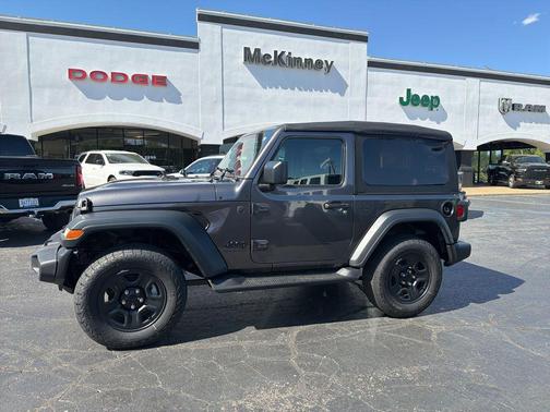 Granite Crystal Metallic Clearcoat 2026 Jeep Wrangler Sport