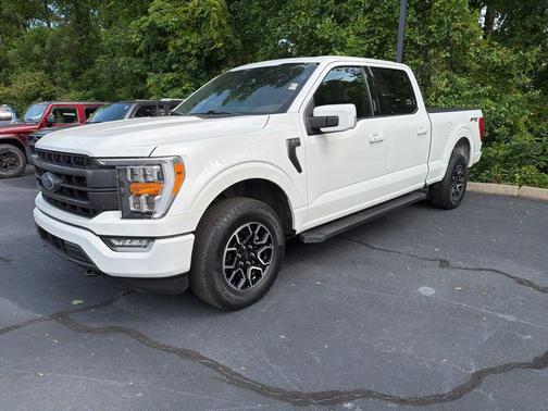 Star White Metallic Tri-Coat 2022 Ford F-150 Lariat