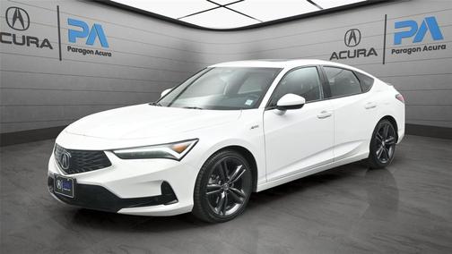 Platinum White Pearl 2023 Acura Integra A-SPEC