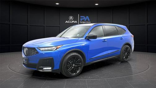 Double Apex Blue Pearl 2026 Acura MDX A-SPEC Advance Package