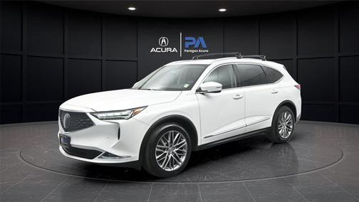 Platinum White Pearl 2022 Acura MDX Advance Package