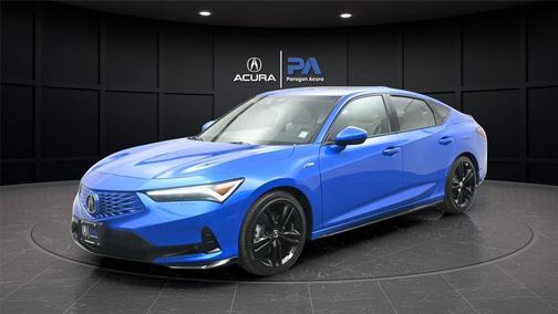Double Apex Blue Pearl 2026 Acura Integra FWD A-Spec