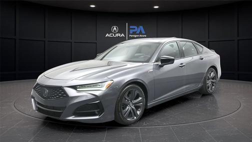 Modern Steel Metallic 2023 Acura TLX A-Spec