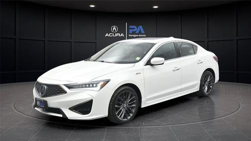 Platinum White Pearl 2019 Acura ILX Premium & A-SPEC Packages