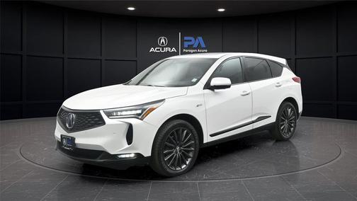 Platinum White Pearl 2024 Acura RDX A-Spec Advance Package