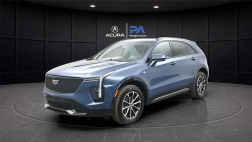Deep Sea Metallic 2024 Cadillac XT4 Sport
