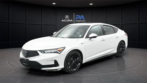 Platinum White Pearl 2026 Acura Integra FWD A-Spec with Technology