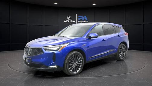 Apex Blue Pearl 2024 Acura RDX A-Spec Advance Package
