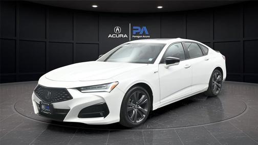 Platinum White Pearl 2023 Acura TLX A-Spec