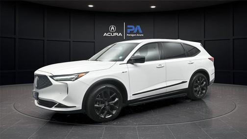 Platinum White Pearl 2022 Acura MDX A-Spec Package