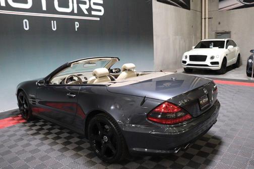 GRAY 2008 Mercedes-Benz SL-Class 55 AMG