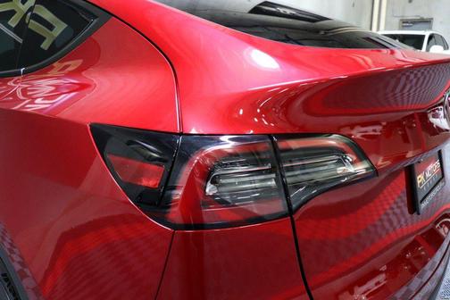 Ultra Red 2024 Tesla Model Y Long Range Single Motor Rear-Wheel Drive