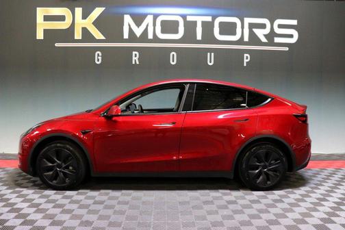 Ultra Red 2024 Tesla Model Y Long Range Single Motor Rear-Wheel Drive