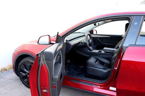 Ultra Red 2024 Tesla Model Y Long Range Single Motor Rear-Wheel Drive