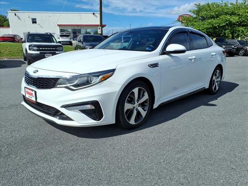 Snow White Pearl 2019 Kia Optima S