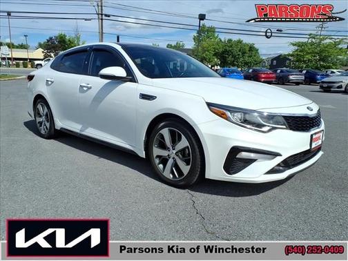 Snow White Pearl 2019 Kia Optima S