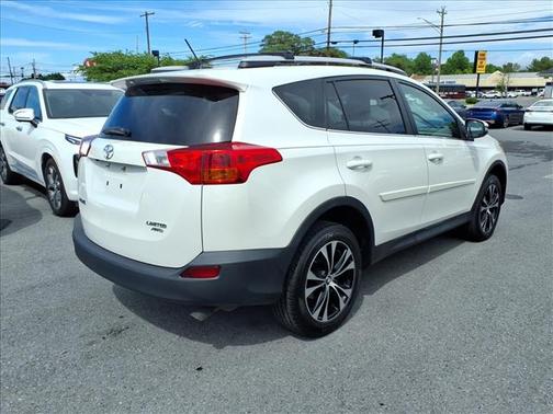 Blizzard Pearl 2015 Toyota RAV4 Limited