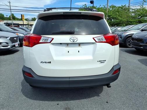 Blizzard Pearl 2015 Toyota RAV4 Limited