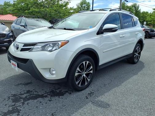 Blizzard Pearl 2015 Toyota RAV4 Limited