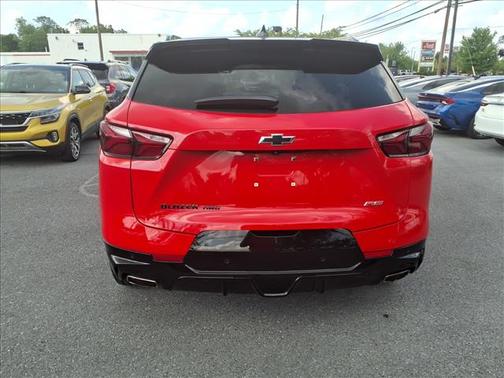 Red 2022 Chevrolet Blazer RS