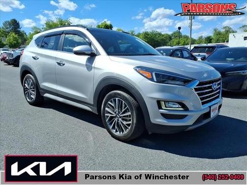 Stellar Silver 2021 Hyundai TUCSON Ultimate