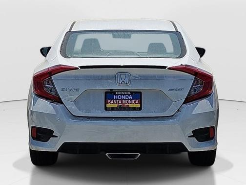 Platinum White 2020 Honda Civic Sport