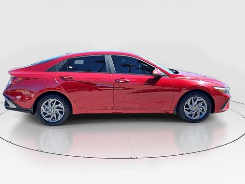 Red Metallic 2024 Hyundai ELANTRA HEV Blue