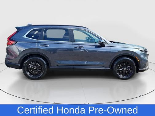 Meteorite Gray Metallic 2024 Honda CR-V Hybrid Sport