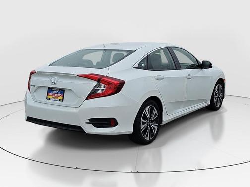 White Orchid 2018 Honda Civic EX-T