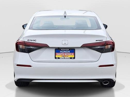 Platinum White Pearl 2026 Honda Civic Sport