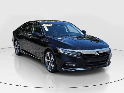 Black 2019 Honda Accord Touring 2.0T