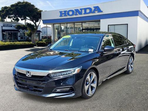 Black 2019 Honda Accord Touring 2.0T
